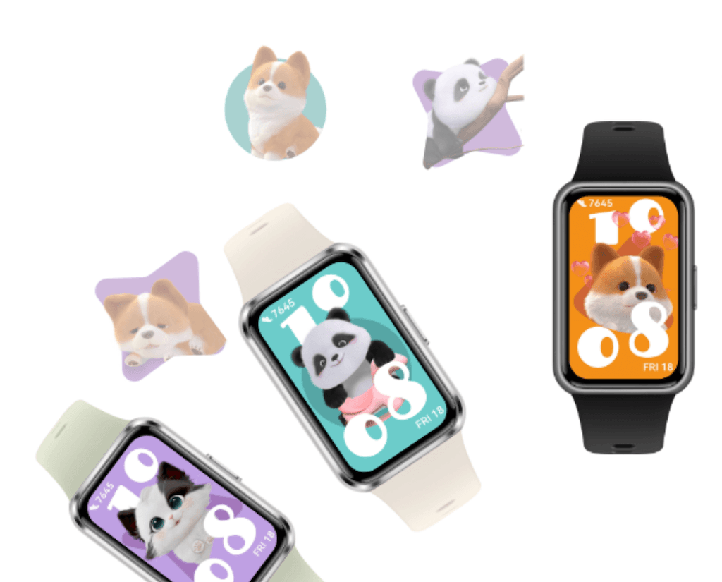 Huawei Band 11 Fitnessuhr - für Kinder geeignet - Animierte Tiere am Display